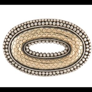 Vintage John Hardy Silver & Gold Brooch